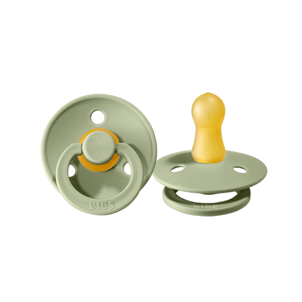 Colour Pacifier 2 Pack - Sage