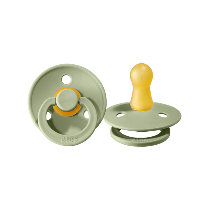 BIBS Colour Pacifier 2 Pack - Sage