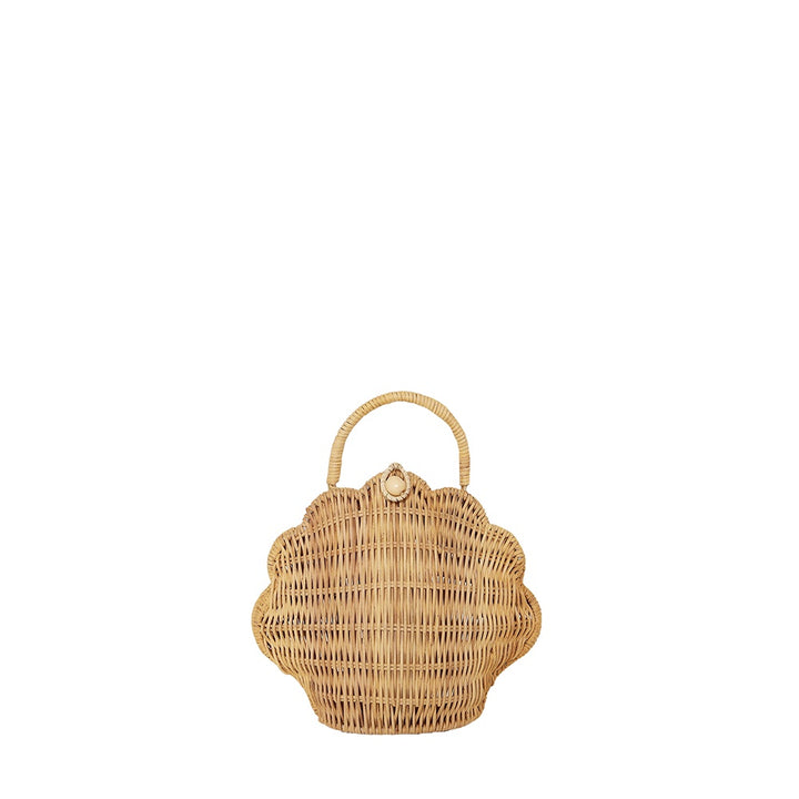Olli Ella Shell Purse - Straw