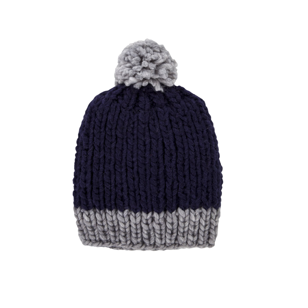 Traveller Chunky Beanie - Navy