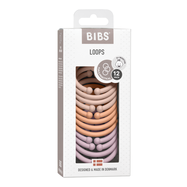 Bibs Loops - Blush/Peach/Dusky Lilac