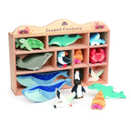 Wooden Coastal Animal Set