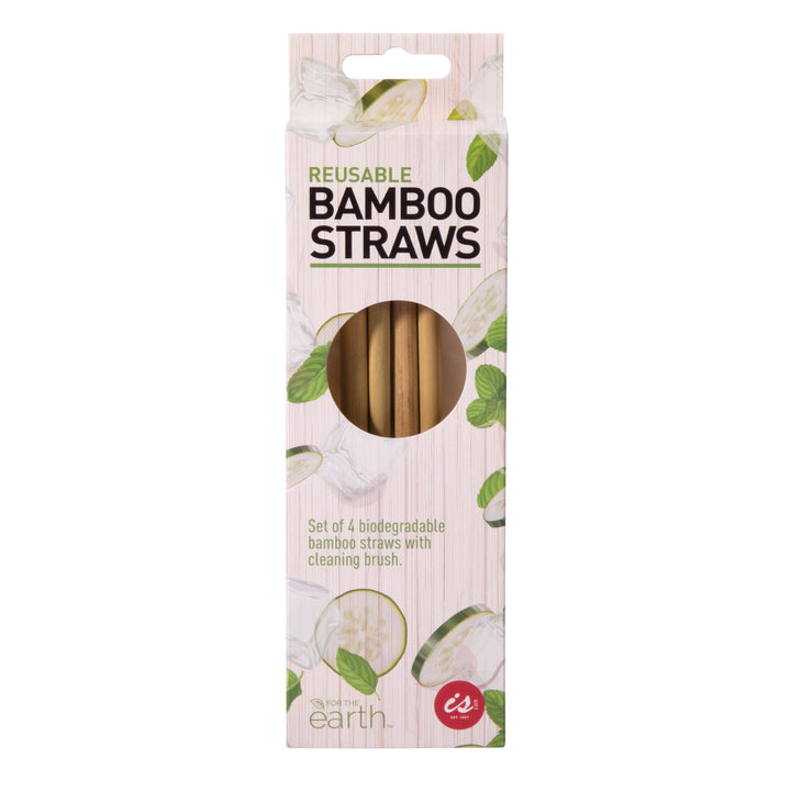 Reusable Bamboo Straws