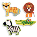Wooden Lacing Animals