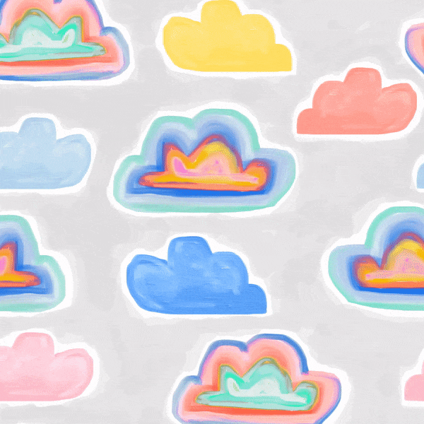 Halcyon Nights Baby Wrap - Cloudy Day