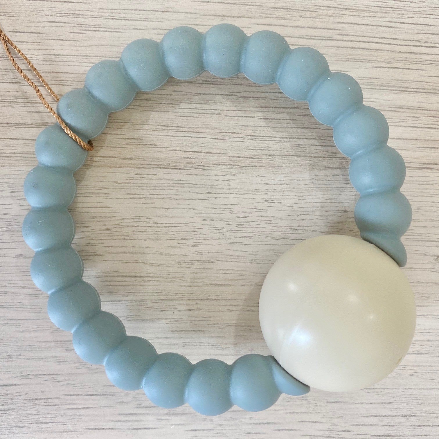 Rattle'O Teether - Dusky Blue