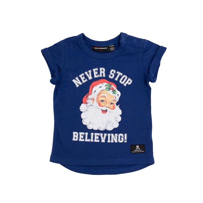 Rock Your Baby Never Stop Believing T-Shirt