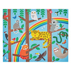 Two-Sided On-The-Go Puzzle - Animal Menagerie