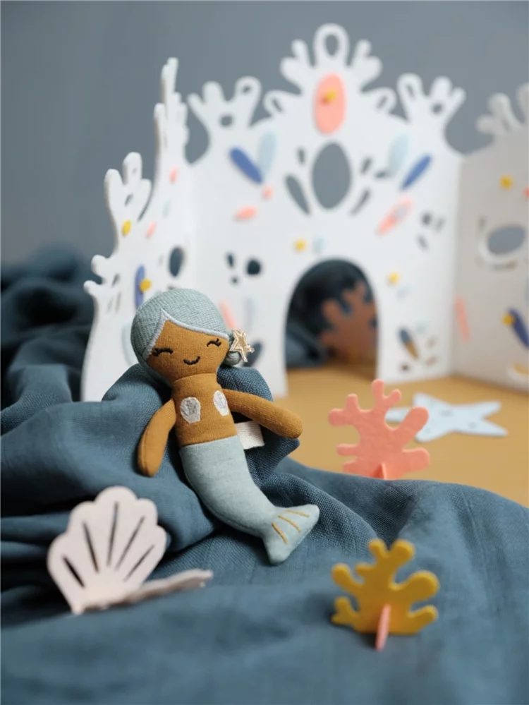 Pocket Friend - Mermaid - Blue