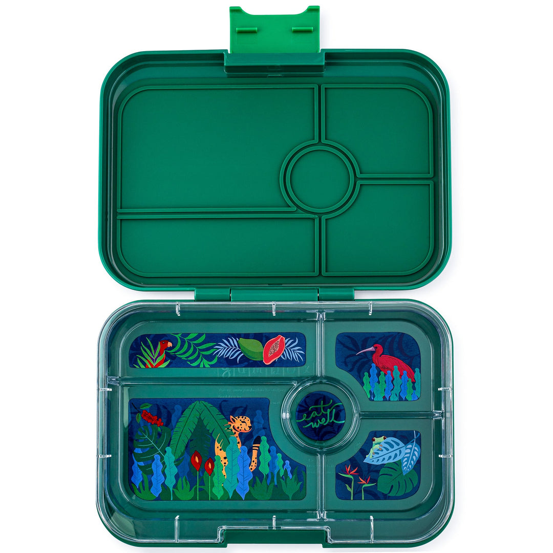 Yumbox Tapas 5 Comp | Greenwich Green - Jungle