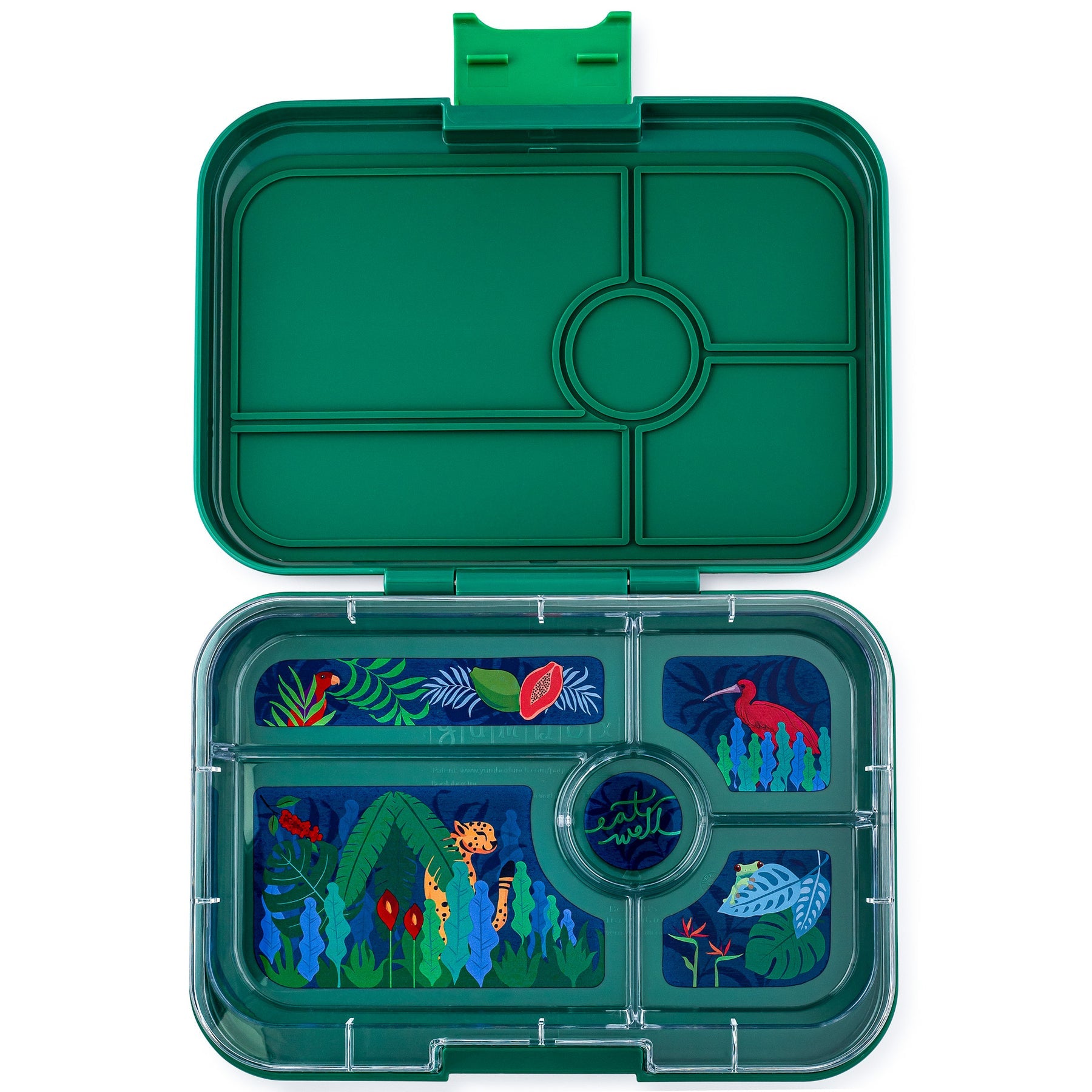 Yumbox Tapas 5 Comp | Greenwich Green - Jungle