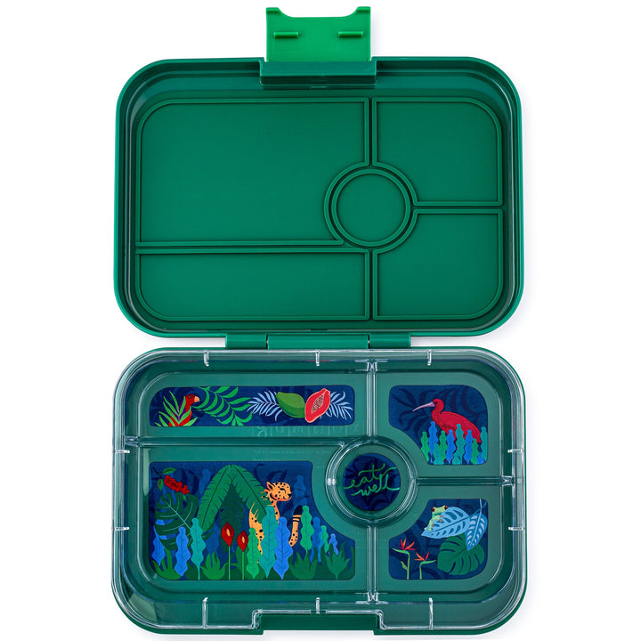 Yumbox Tapas 5 Comp | Greenwich Green - Jungle