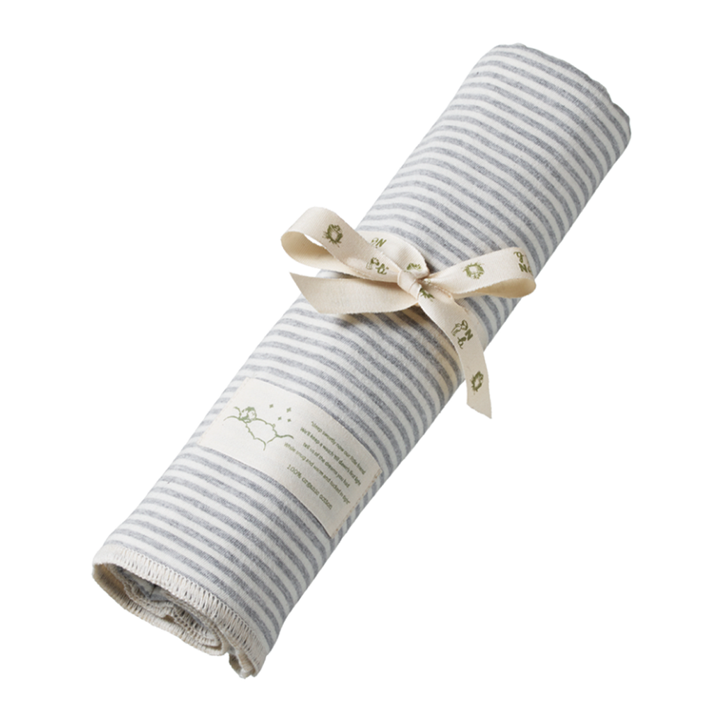 Wrap - Grey Marl Stripe