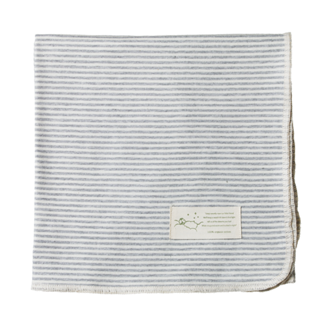 Wrap - Grey Marl Stripe