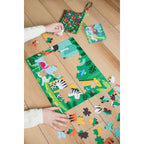 Two-Sided On-The-Go Puzzle - Animal Menagerie