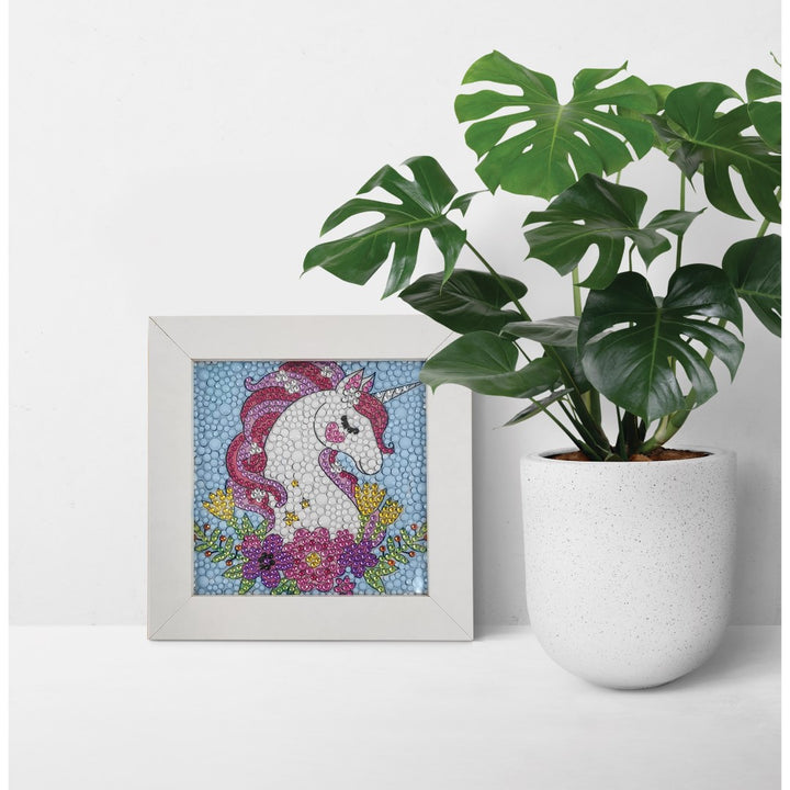 Crystal Painting Kit with Frame - Unicorn