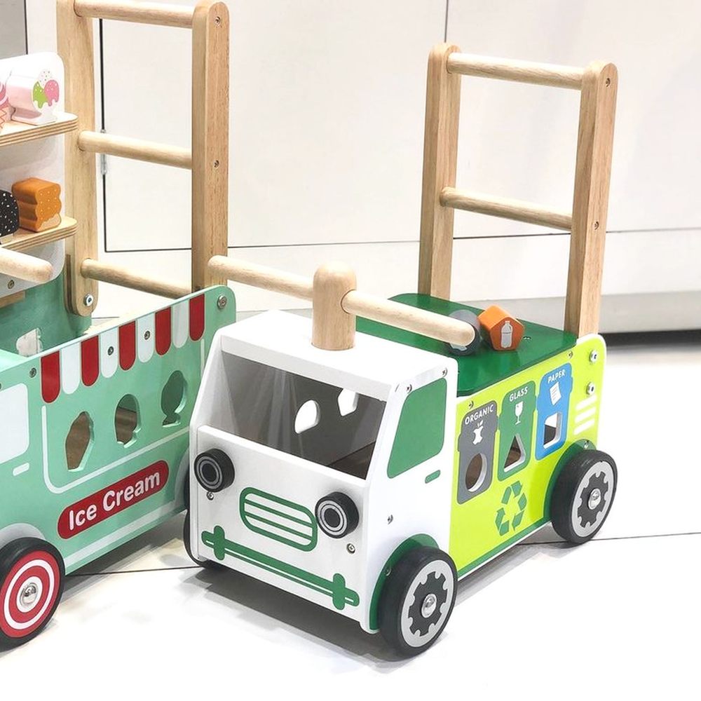 Walk and Ride Recycling Truck Sorter