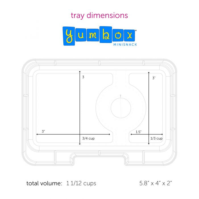 Yumbox Snack Box | Jodhpur Blue