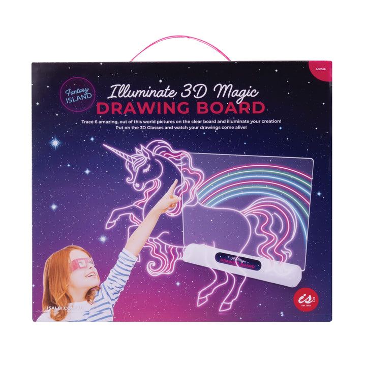 Illuminate 3D Magic Drawing Board - Fantasy Island