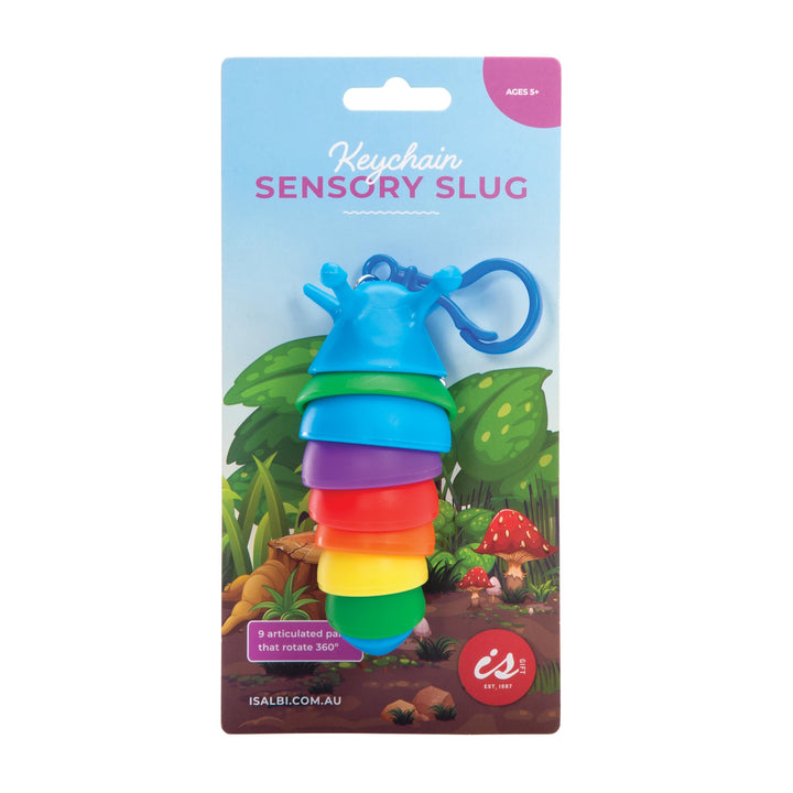 Sensory Slug Key Chain