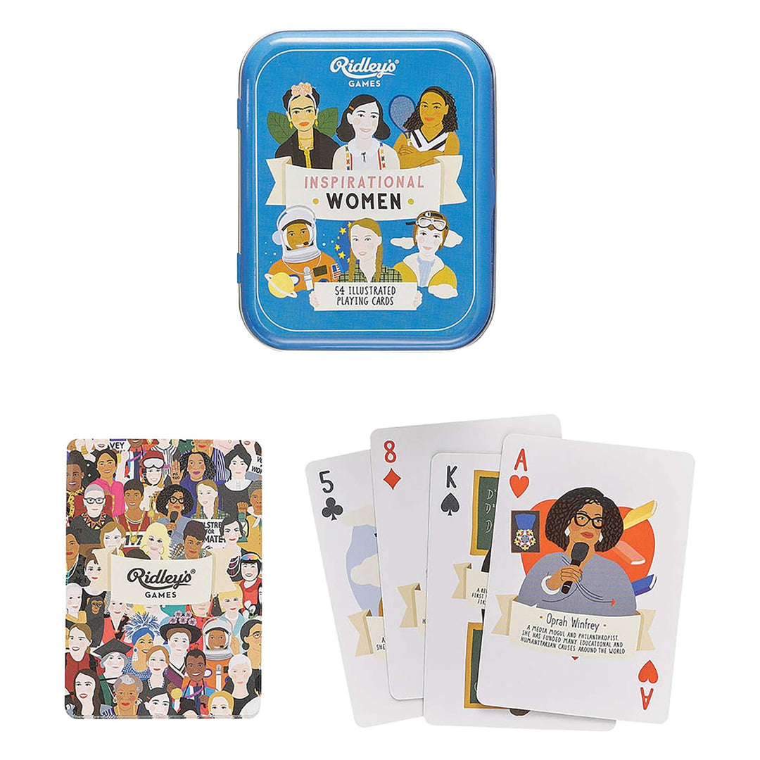 Ridleys Inspirational Women Playing Cards