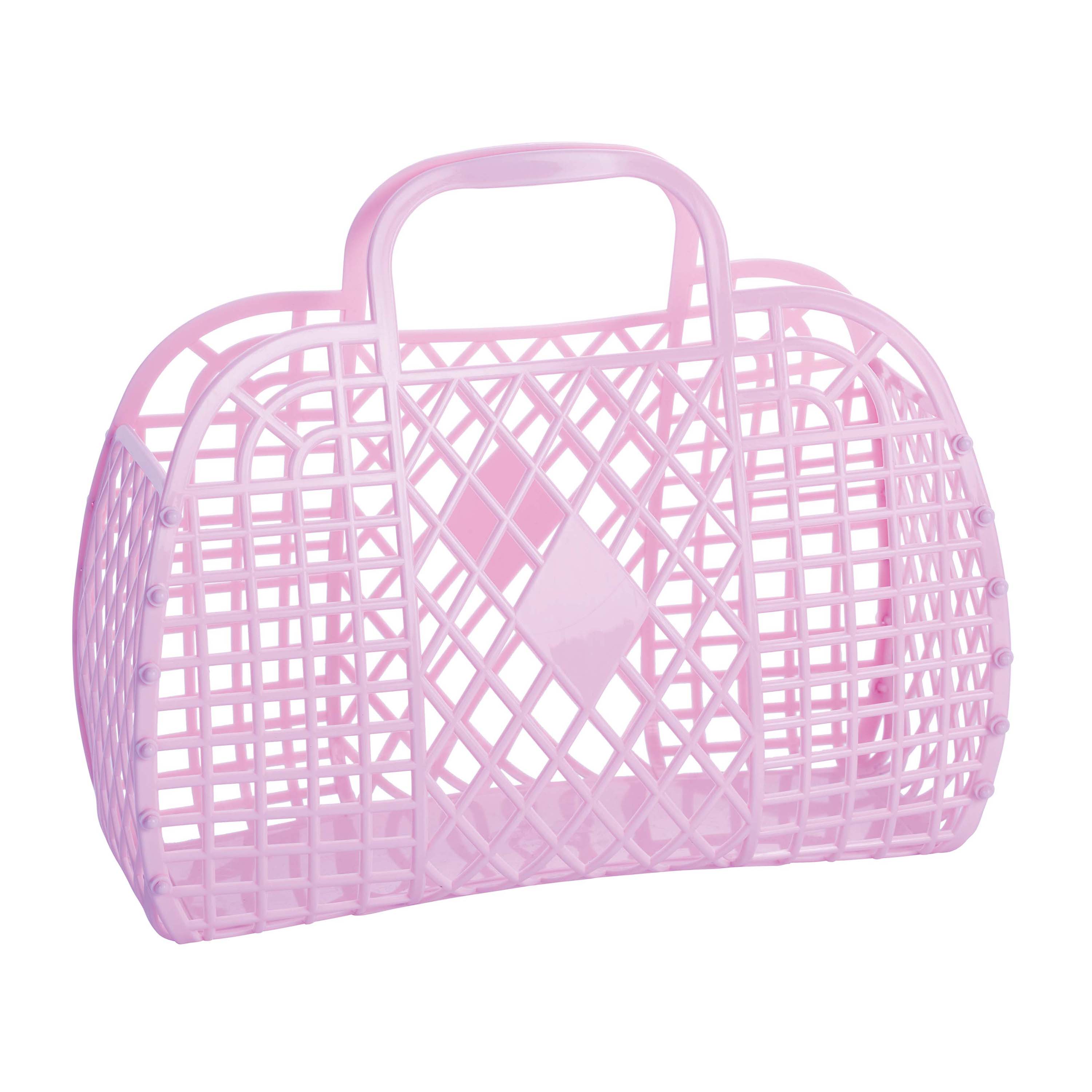 Sun Jellies Retro Basket Large - Lilac