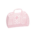 Sun Jellies Retro Basket Small - Pink