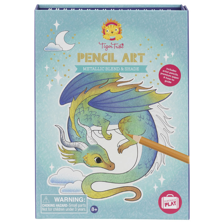 Pencil Art - Metallic Blend and Shade