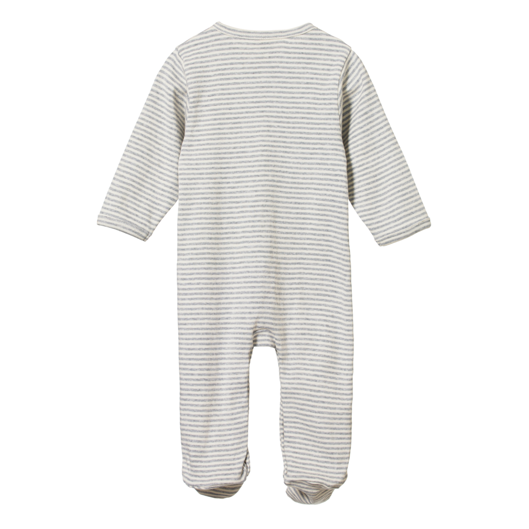 Nature Baby Stretch & Grow -  Grey Marl Stripe