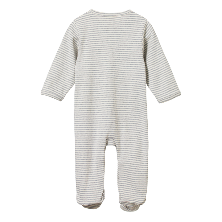 Nature Baby Stretch & Grow -  Grey Marl Stripe