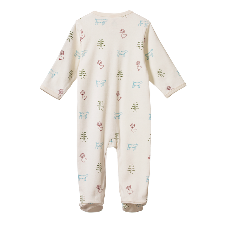 Nature Baby Stretch & Grow Suit - Nature Baby Print