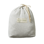 Nature Baby Quilted Cotton & Merino Duvet Sleeping Bag - Light Grey Marl
