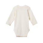 Long Sleeve Bodysuit Pointelle - Natural