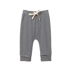 Drawstring Pants - Navy Stripe