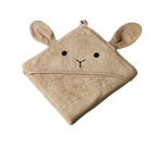 Bunny Hooded Towel - Nougat