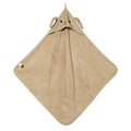 Bunny Hooded Towel - Nougat