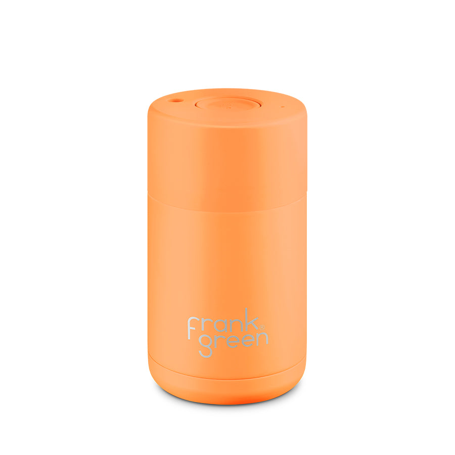 Frank Green Reusable Cup 295ml - Neon Orange
