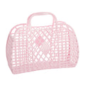 Sun Jellies Retro Basket Large - Pink