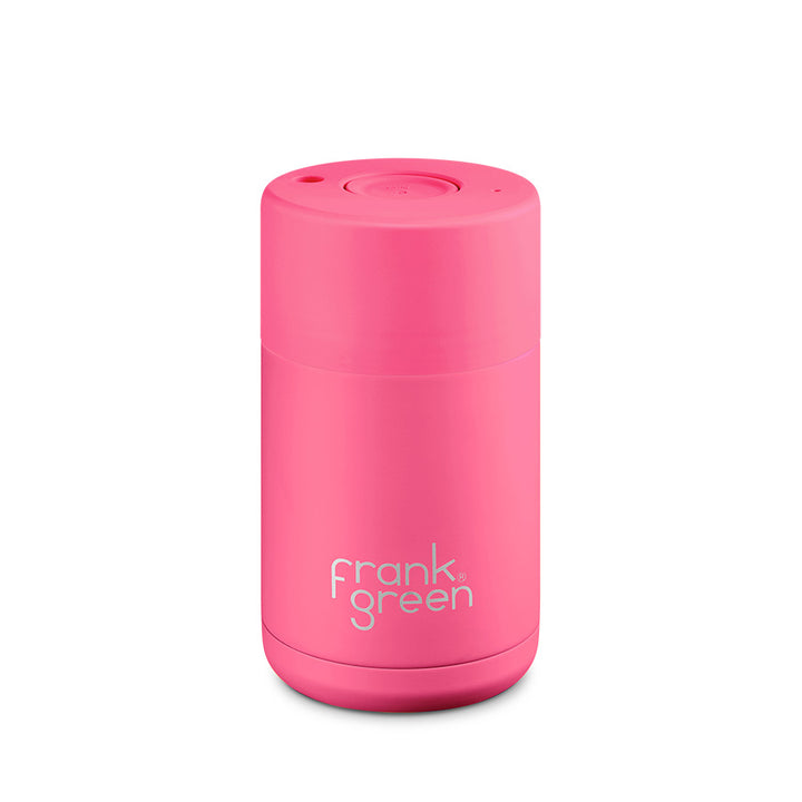Frank Green Reusable Cup 295ml - Neon Pink