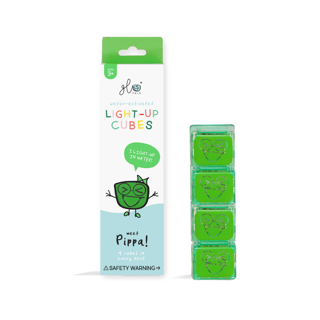 Glo Pal Cubes 4 Pack - Pippa | Green