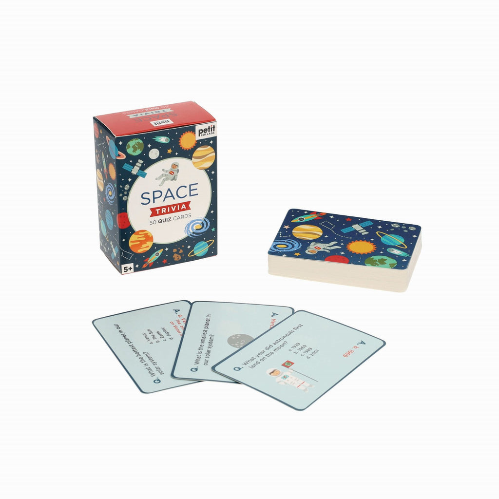 Petit Collage Trivia Cards ­- Space