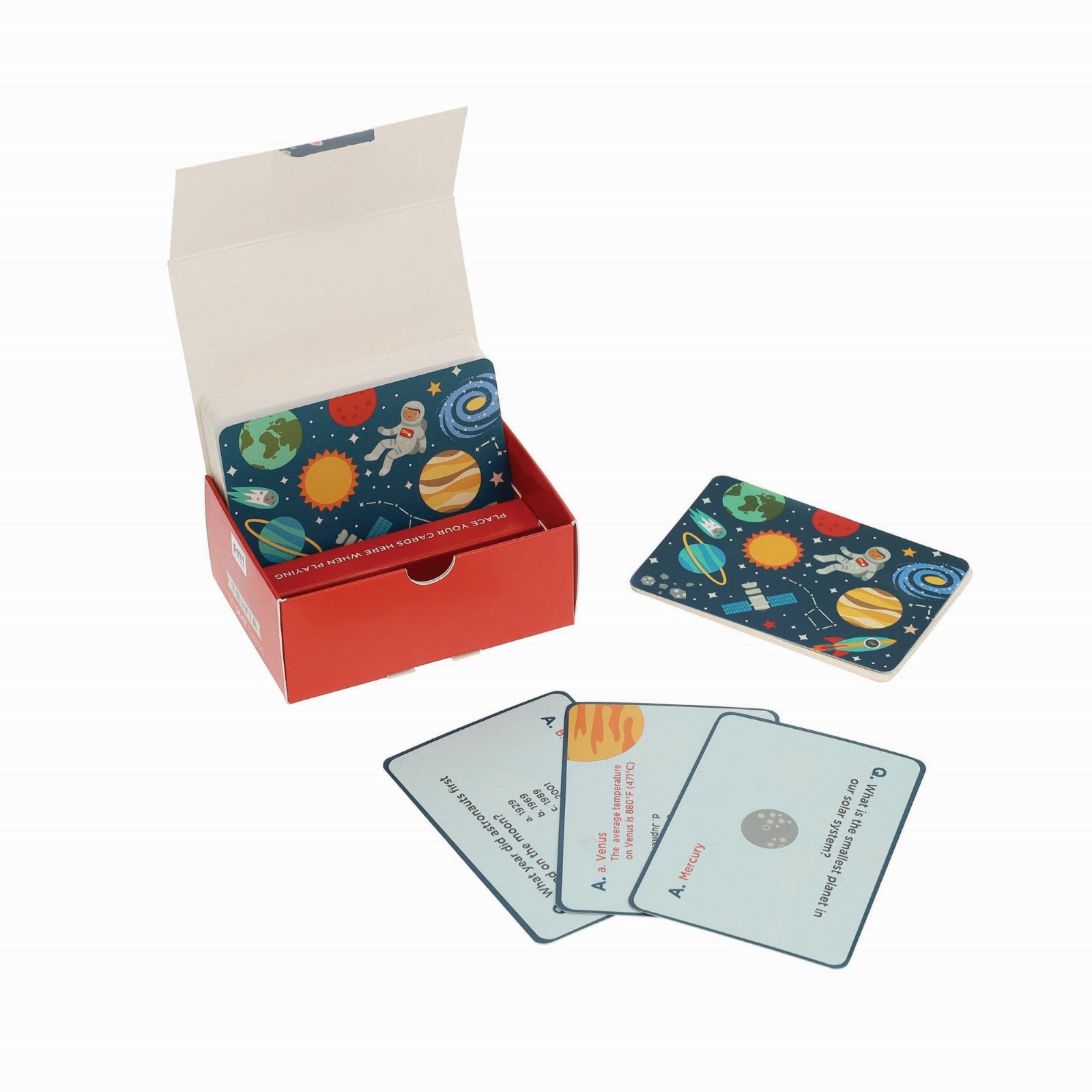 Petit Collage Trivia Cards ­- Space