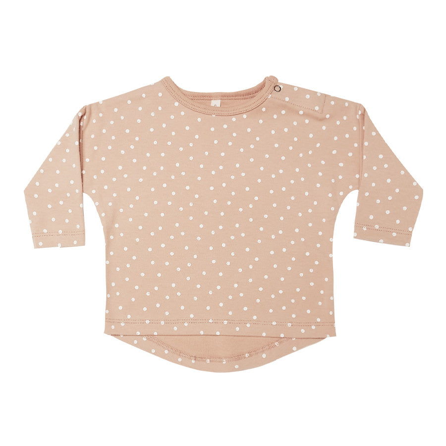 Quincy Mae Longsleeve Tee - Dots