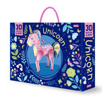 3D Unicorn and Book Set