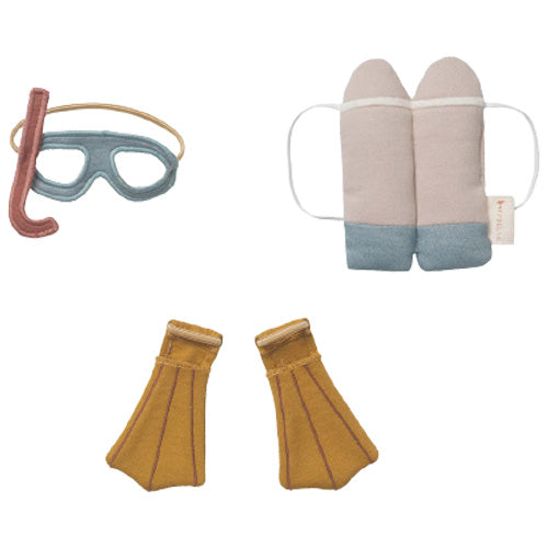 Doll Clothes Set - Scuba Set