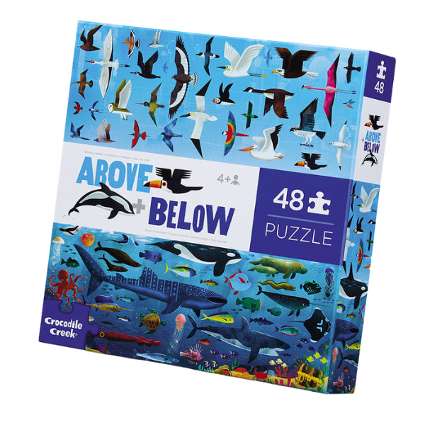Above and Below Puzzle 48 Piece - Sea and Sky
