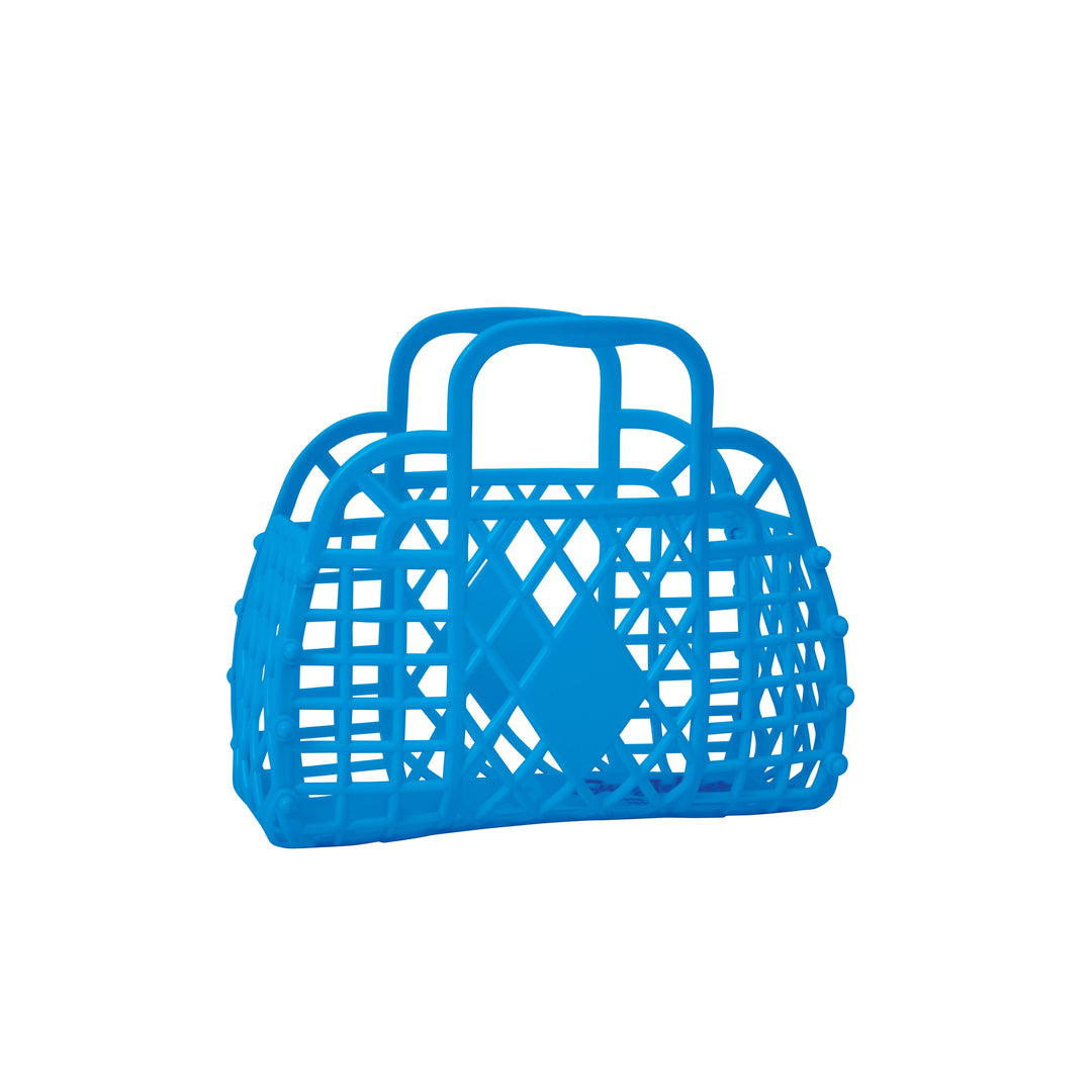 Sun Jellies Retro Basket Mini - Royal Blue