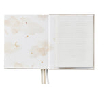 Boxed Linen Cover Luxe Baby Journal - Stardust