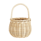 Rattan Berry Basket - Straw