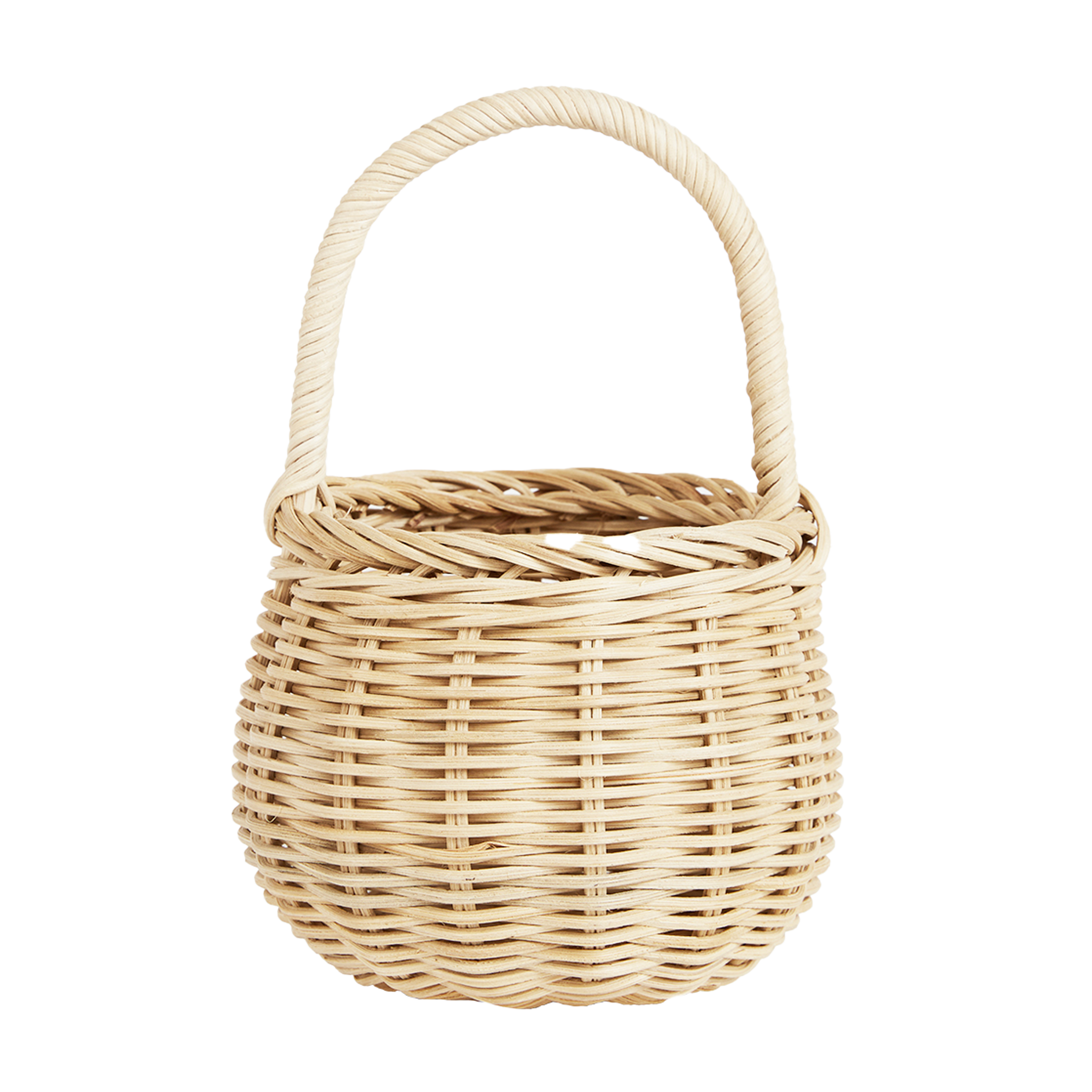 Rattan Berry Basket - Straw